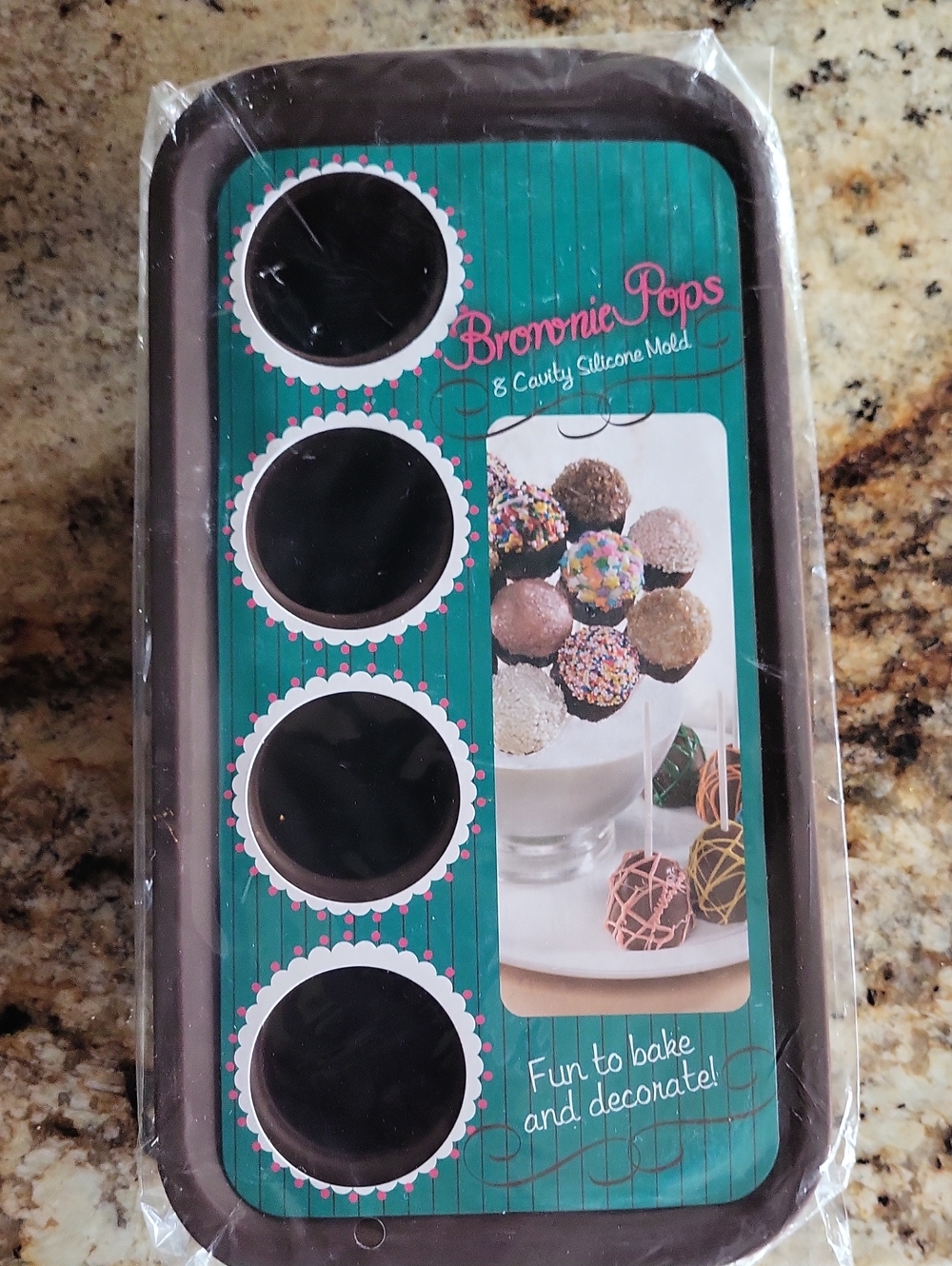 Brownie Pops Silicone Mold - Black by